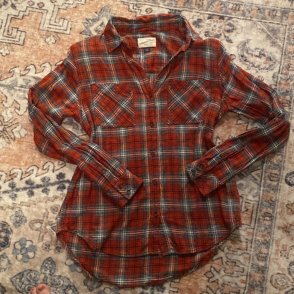 Universal Thread. Perfect flannel for Autumn. Size XS.